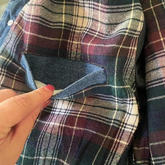 Vintage California Outerwear Jean Jacket w Corduroy collar - Picture 2 of 5